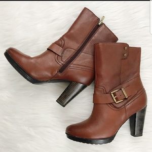 EUC Clark's Indigo Artisan Leather Lida Sayer Boot